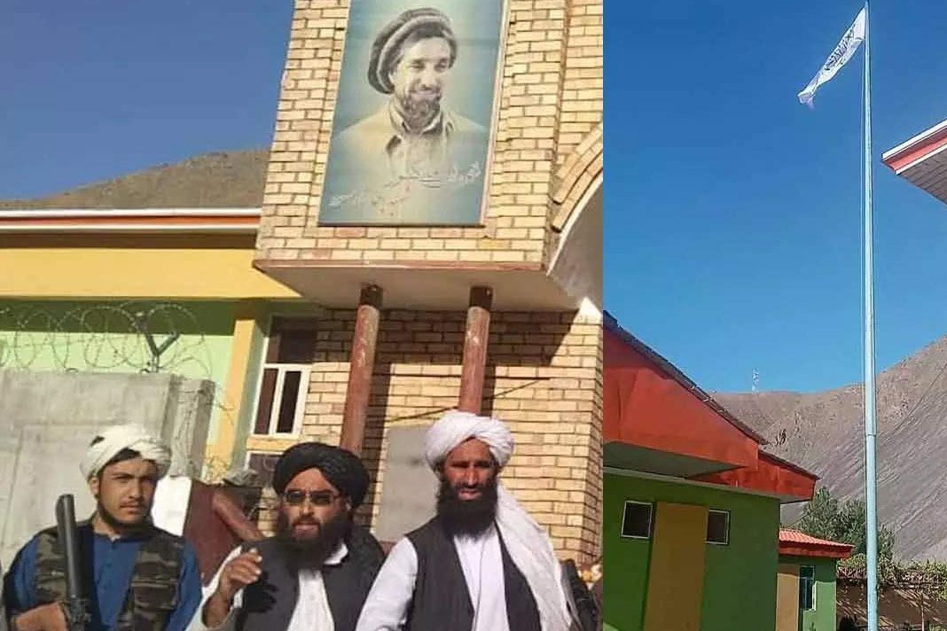  पंजशीर के लिए जारी है जंग, तालिबान ने गवर्नर हाउस लहराया झंडा