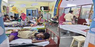  एमपी में डेंगू और वायरल फीवर का कहर, ग्वालियर चंबल में एक बेड पर तीन बच्चों का इलाज 