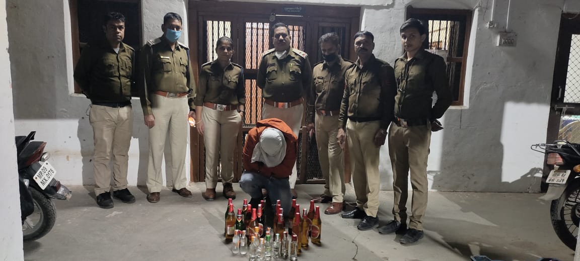 ढाबो पर चल रही शराबखोरी पर आबकारी विभाग ने की कार्रवाई,11 प्रकरण बने