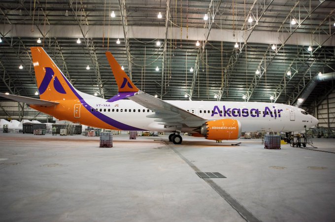 उड़ान भरने के लिए तैयार है Akasa Airline, कंपनी ने शेयर की फोटो