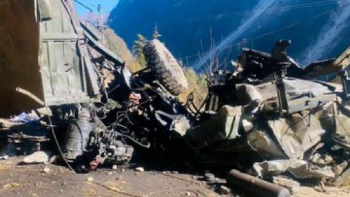  सिक्किम में सेना का वाहन दुर्घटनाग्रस्त, 16 जवान शहीद